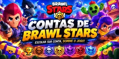 CONTAS SMURF DE BRAWL STARS