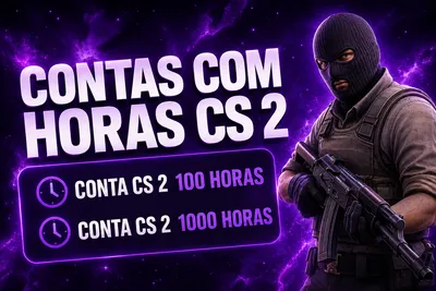 CONTAS CS:GO COM HORAS