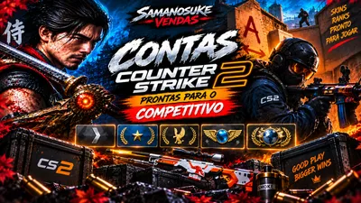 CONTAS COUNTER STRIKE 2 - PRONTAS PARA COMPETITIVO