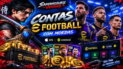 CONTAS eFOOTBALL / ANDROID E IOS