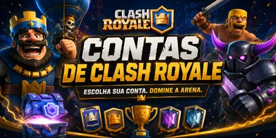 CONTAS SMURF DE CLASH ROYALE