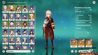 ⭐ GENSHIN IMPACT - AR45, 12x5★, Kazuha C1, Yelan + Signature, Emilie + Signature, Ayato...