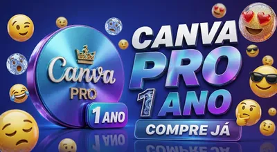 Canva Pro até 12 Meses | Assinatura com Acesso Rápido