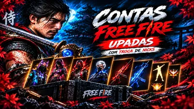 CONTAS FREEFIRE UPADAS / COM DIAMANTES / CAMISAS DE TIME