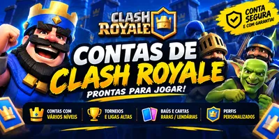 CONTAS SMURF DE CLASH ROYALE | ARENAS 2, 3 E 4