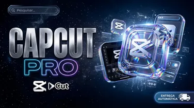 CAPCUT PRO | CONTA EXCLUSIVA 7 DIAS | + 20 DIAS DE ACESSO
