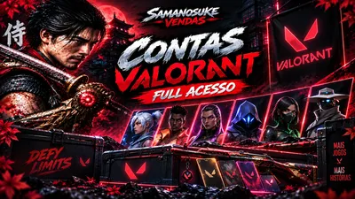 CONTAS VALORANT UPADAS E SEGURAS