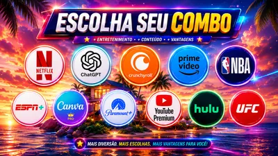 UFC /NETFLIX/GEMINI/CHAT GPT/ESPN/PRIMEVIDEO/CRUNCHYROL/YOUTUBE/ENVIO AUTOMATICO