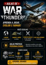 Domine o War Thunder — Aulas Personalizadas