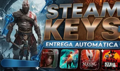 STEAM KEYS ALEATÓRIAS + JOGOS ACIMA DE R$90 E R$200 | ENTREGA AUTOMÁTICA